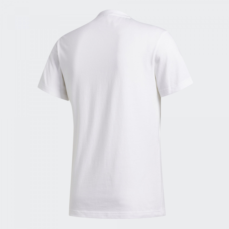 Jual Baju Basket Adidas Dame Duality Logo Tee White Original Ge4130 - hoopspoint.com