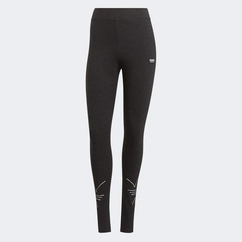 Jual Celana Training Wanita Adidas Wmns R.y.v. Tights Black Melange Original Gn4321 - hoopspoint.com