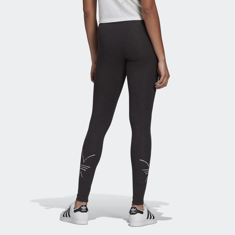 Jual Celana Training Wanita Adidas Wmns R.y.v. Tights Black Melange Original Gn4321 - hoopspoint.com