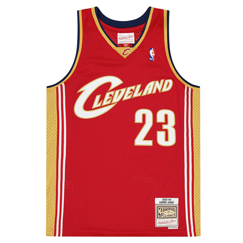 Jual Baju Basket Mitchell N Ness Cleveland Cavaliers Lebron James Swingman Jersey Red Original Gs18155-Ccadkrd03Lja - hoopspoint.com