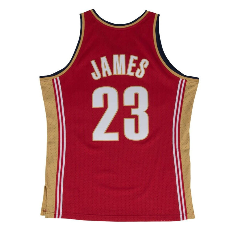 Jual Baju Basket Mitchell N Ness Cleveland Cavaliers Lebron James Swingman Jersey Red Original Gs18155-Ccadkrd03Lja - hoopspoint.com