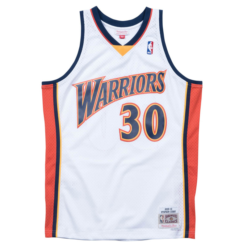 Jual Baju Basket Mitchell N Ness Swingman Jersey Golden State Warriors Home 2009-10 Stephen Curry White Original Gs18169-Gswwhit09Scu - hoopspoint.com