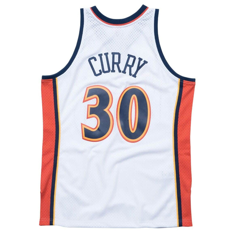 Jual Baju Basket Mitchell N Ness Swingman Jersey Golden State Warriors Home 2009-10 Stephen Curry White Original Gs18169-Gswwhit09Scu - hoopspoint.com