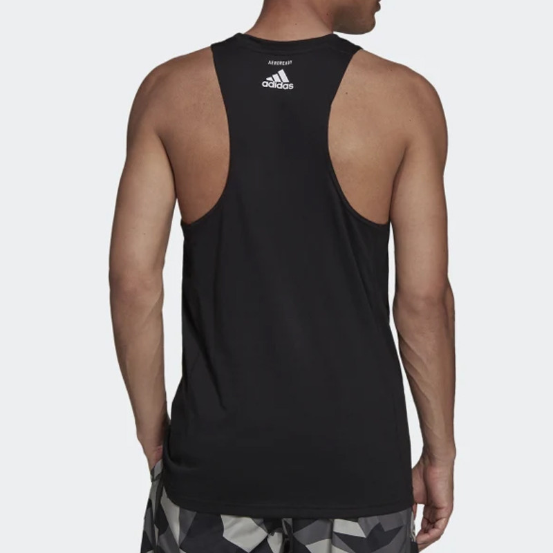 Jual Baju Lari Adidas Run Logo Tank Top Black Original Gv1354 - hoopspoint.com