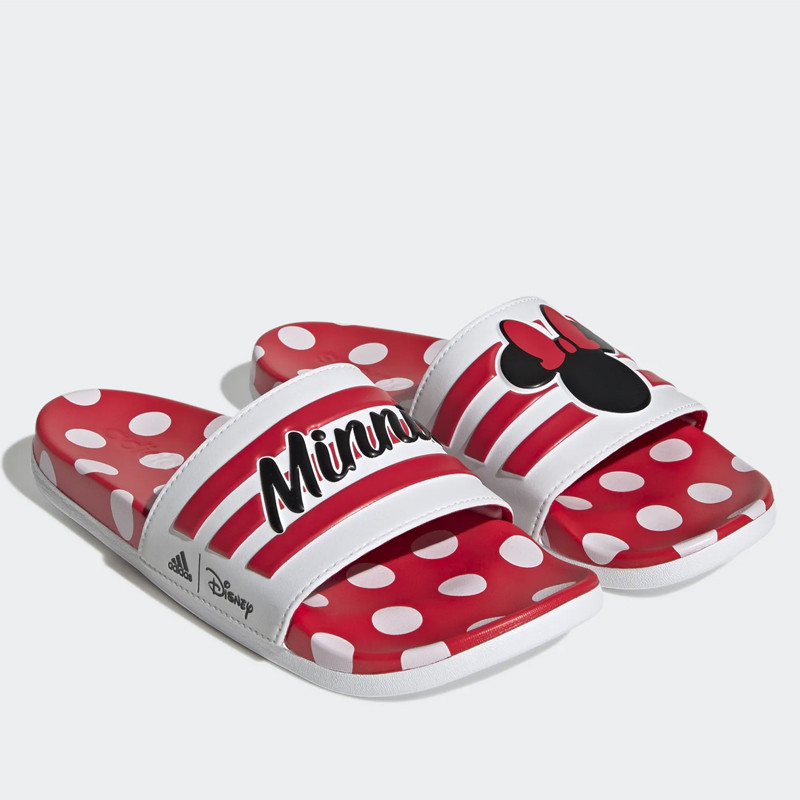 Jual Sandal Sneakers Wanita Adidas Wmns Adilette Comfort Minnie Mouse Slides Red Original Gw1060 - hoopspoint.com