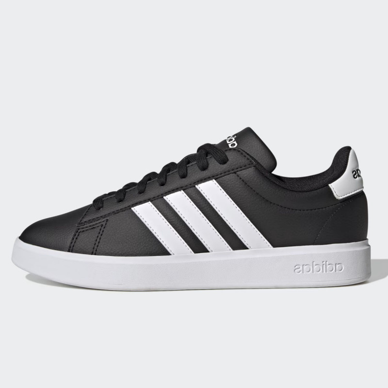 Jual Sepatu Sneakers Adidas Grand Court Cloudfoam Black Original Gw9196 - hoopspoint.com