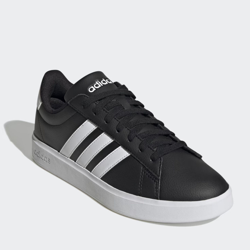 Jual Sepatu Sneakers Adidas Grand Court Cloudfoam Black Original Gw9196 - hoopspoint.com