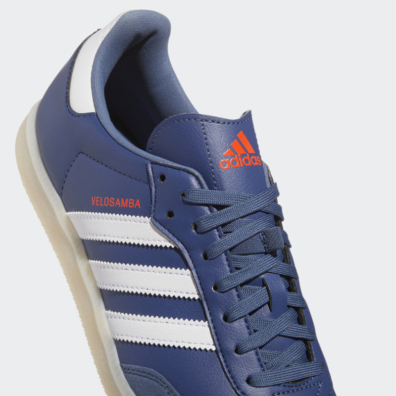 Jual Sepatu Sneakers Adidas The Velosamba Vegan Cycling Blue Original Gx1671 - hoopspoint.com