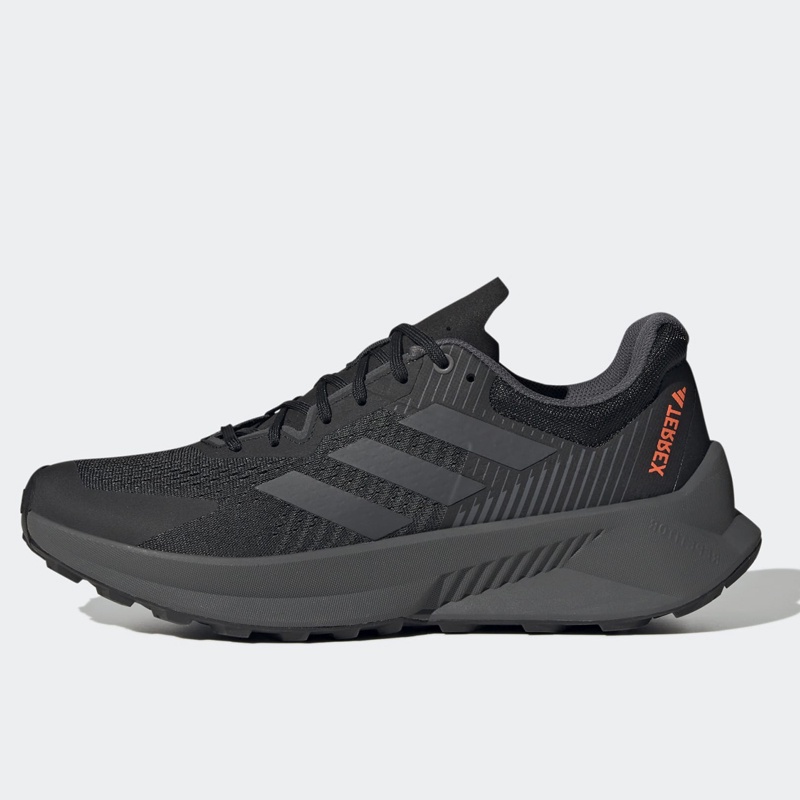 Jual Sepatu Trail Adidas Terrex Soulstride Flow Black Original Gx1822 - hoopspoint.com