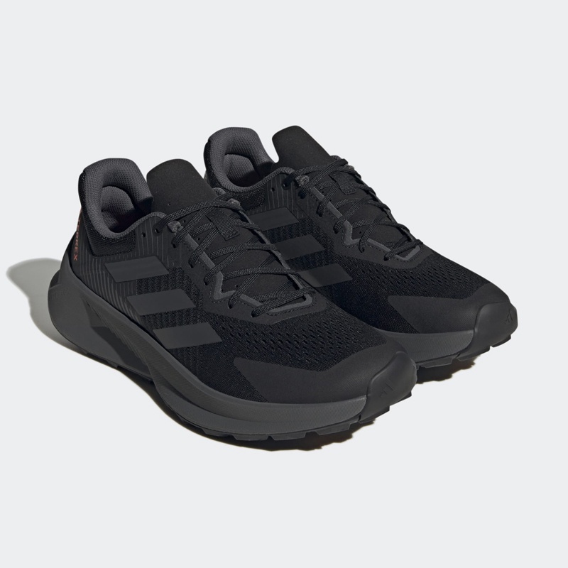 Jual Sepatu Trail Adidas Terrex Soulstride Flow Black Original Gx1822 - hoopspoint.com