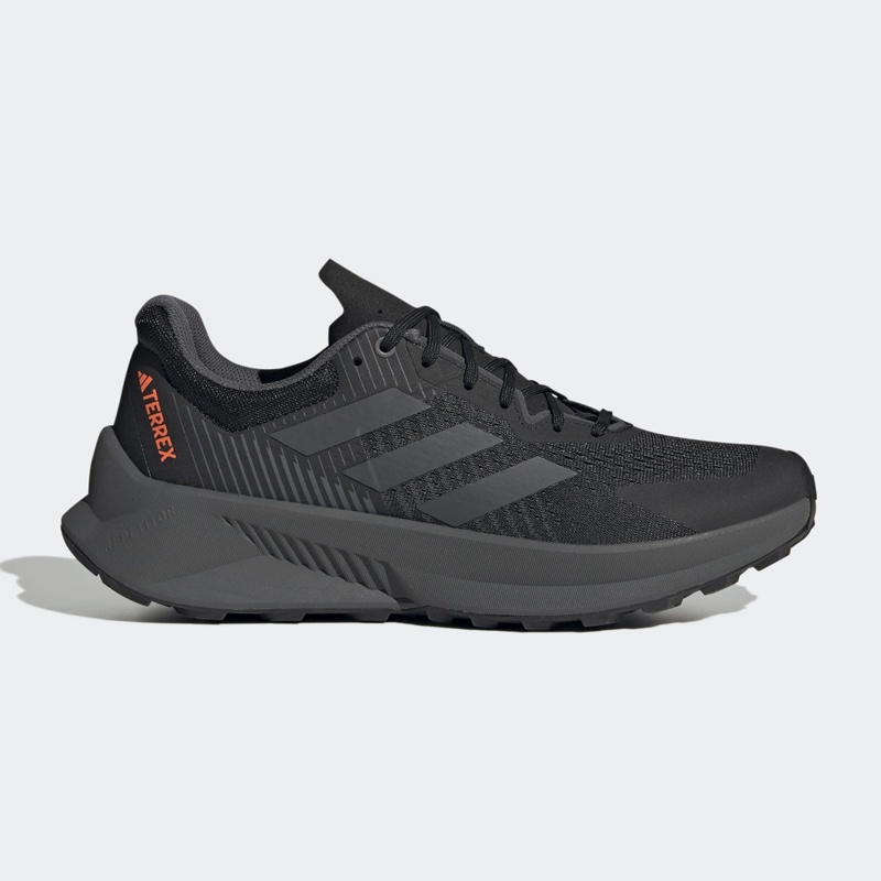 Jual Sepatu Trail Adidas Terrex Soulstride Flow Black Original Gx1822 - hoopspoint.com
