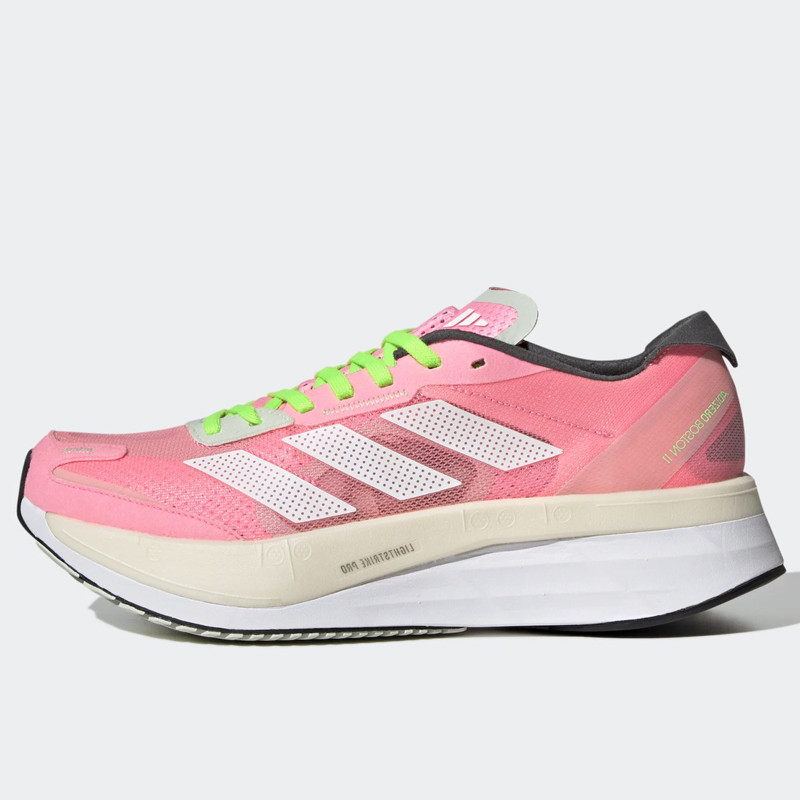 Beli Sepatu Lari Wanita Adidas Wmns Adizero Boston 11 Beam Pink Original Gx6656