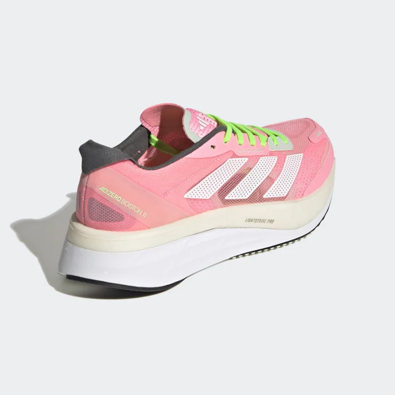 Jual Sepatu Lari Wanita Adidas Wmns Adizero Boston 11 Beam Pink Original Gx6656 - hoopspoint.com