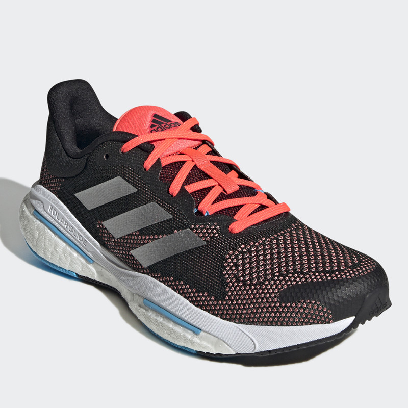 Jual Sepatu Lari Adidas Solarglide 5 Grey Silver Original H01162 - hoopspoint.com