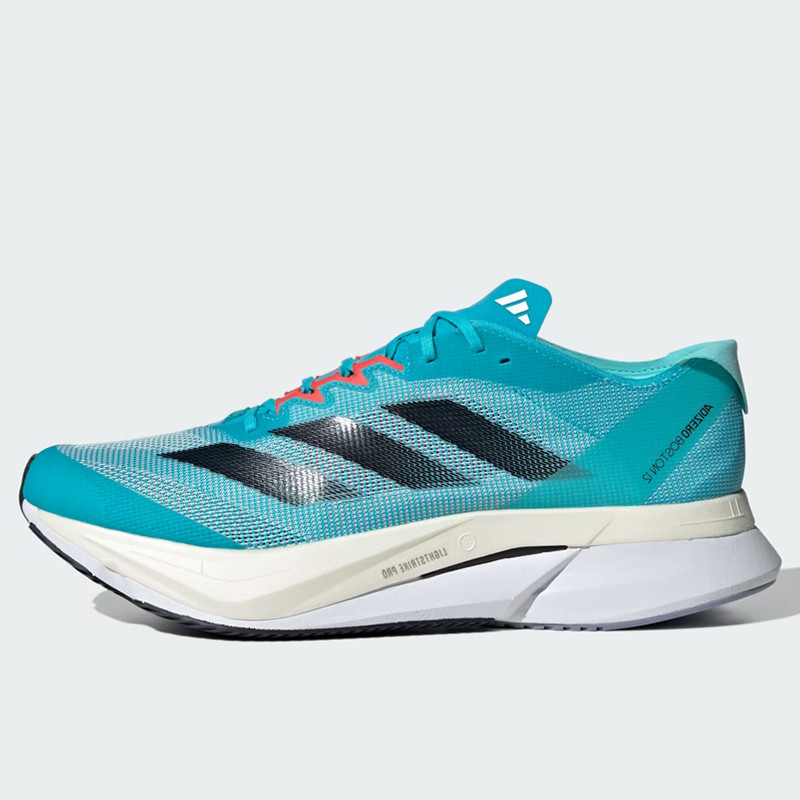 Jual Sepatu Lari Adidas Adizero Boston 12 Flash Aqua Original H03612 - hoopspoint.com