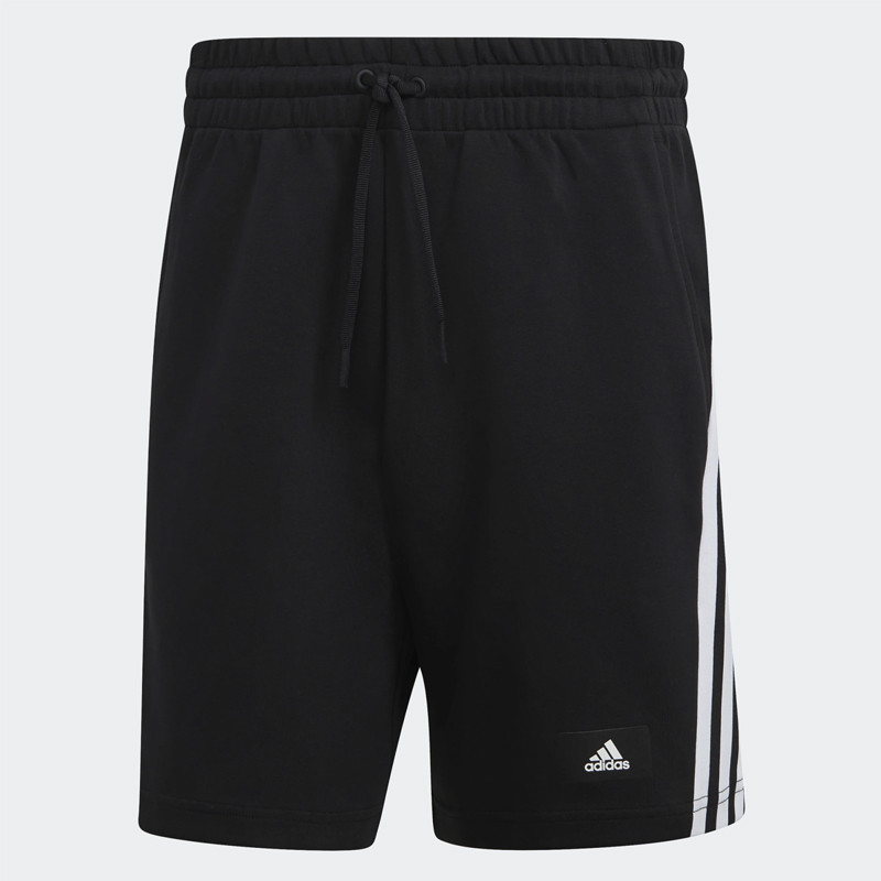 Jual Celana Training Adidas Sportswear Future Icons 3-Stripes Shorts Black Original H46515 - hoopspoint.com