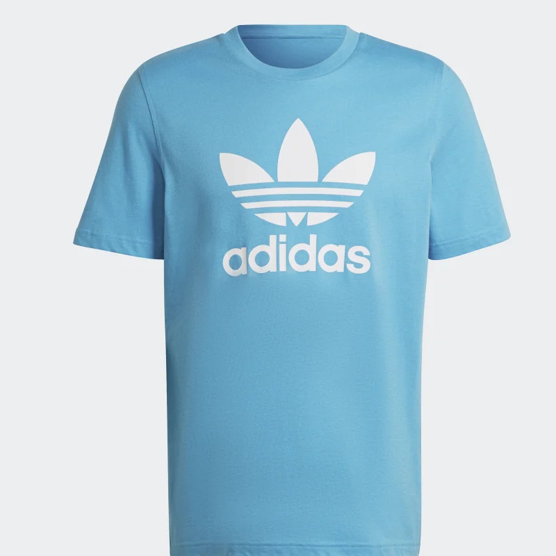 Jual Baju Sneakers Adidas Adicolor Classics Trefoil Tee Blue Original He9513 - hoopspoint.com