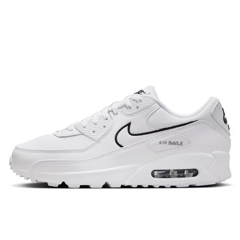 Jual Sepatu Sneakers Nike Air Max 90 White Black Original Hf3835-100 - www.hoopspoint.com