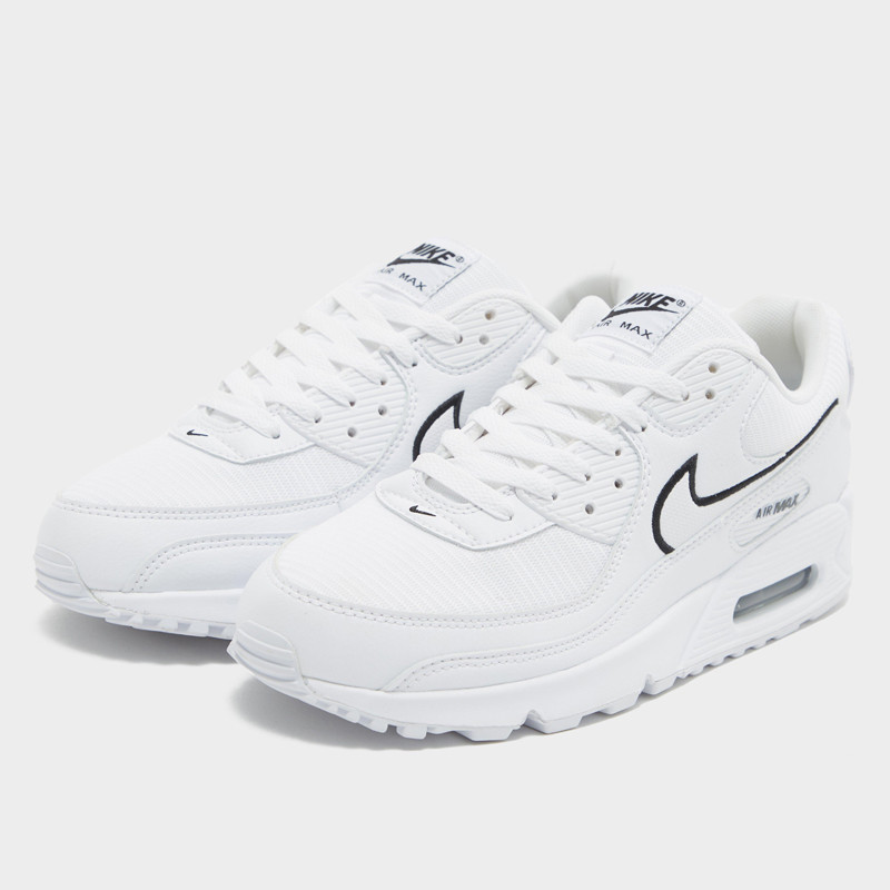 Jual Sepatu Sneakers Nike Air Max 90 White Black Original Hf3835-100 - www.hoopspoint.com