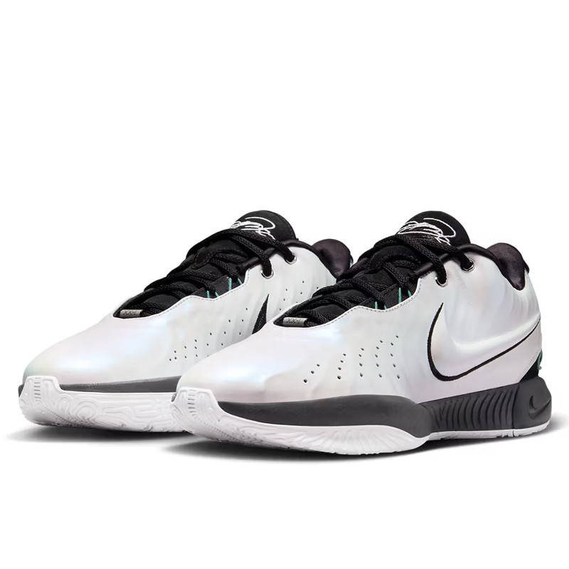 Jual Sepatu Basket Nike Lebron Xxi Conchiolin White Original Hf5842-100 - www.hoopspoint.com