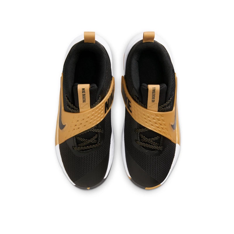 Jual Sepatu Basket Anak Nike Team Hustle D 12 (Gs) Black Gold Original Hf6279-003 - hoopspoint.com
