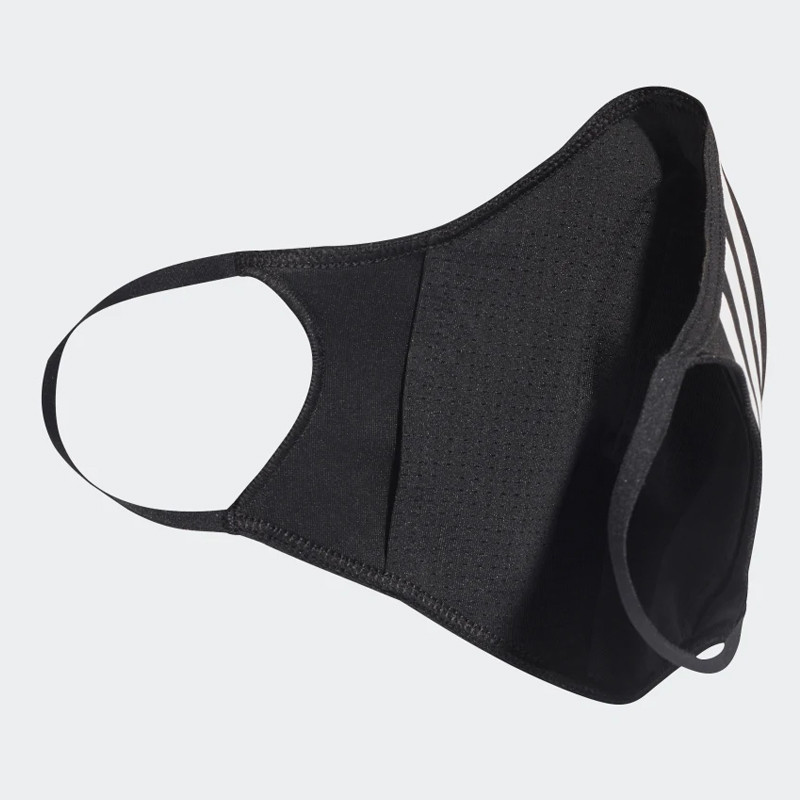 Jual Masker Sneakers Adidas Face Cover 3-Stripes Black Original Hf7045 - hoopspoint.com