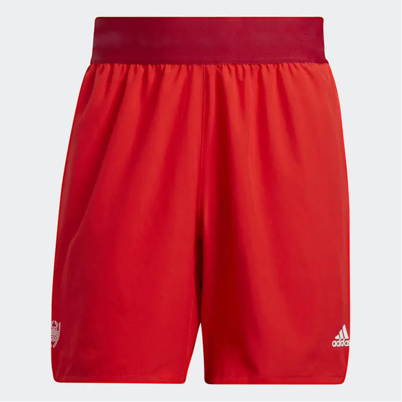 Jual Celana Basket Adidas Donovan Mitchell Basketball Shorts Red Original Hi5823 - hoopspoint.com