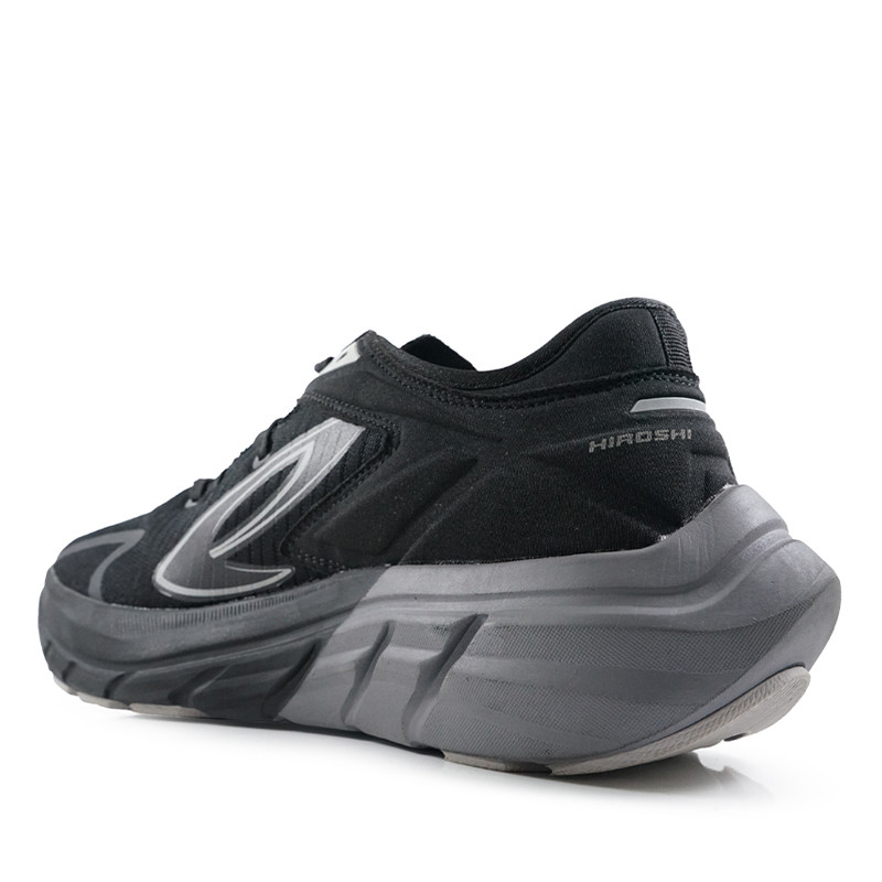 Jual Sepatu Lari Nineten Hiroshi Hitam Abu Original Hiroshi-Hitam - hoopspoint.com