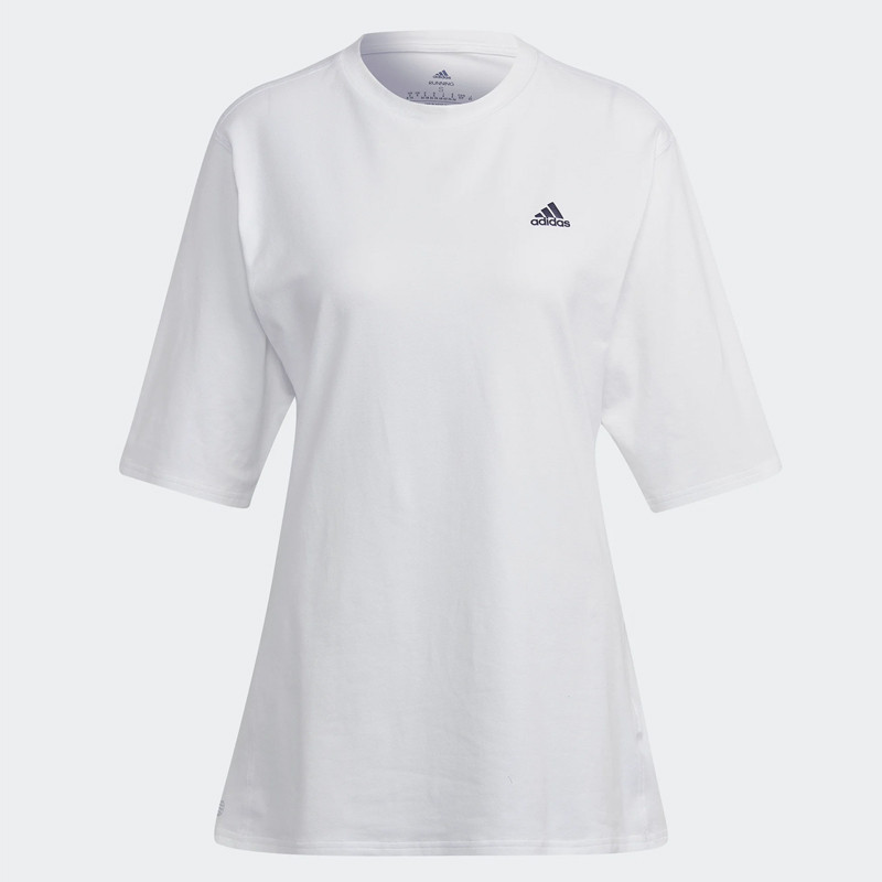 Jual Celana Lari Wanita Adidas Wmns Run Icons Made With Nature Running Tee White Original Hk9095 - hoopspoint.com