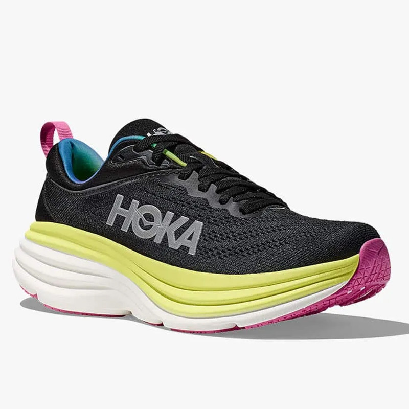 Jual Sepatu Lari Hoka One One Bondi 8 Black Original Hke1123202Bc - hoopspoint.com