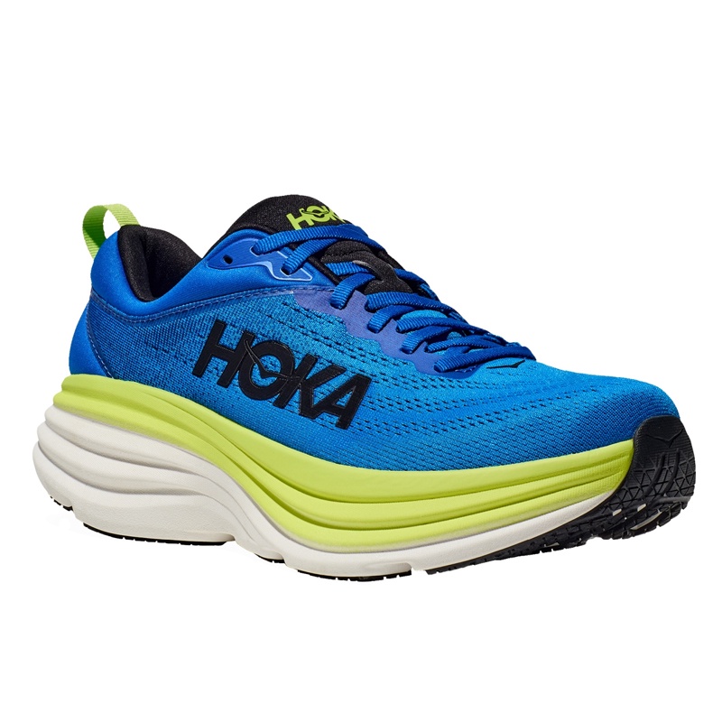 Jual Sepatu Lari Hoka One One Bondi 8 Electric Cobalt Original Hke1123202El - hoopspoint.com