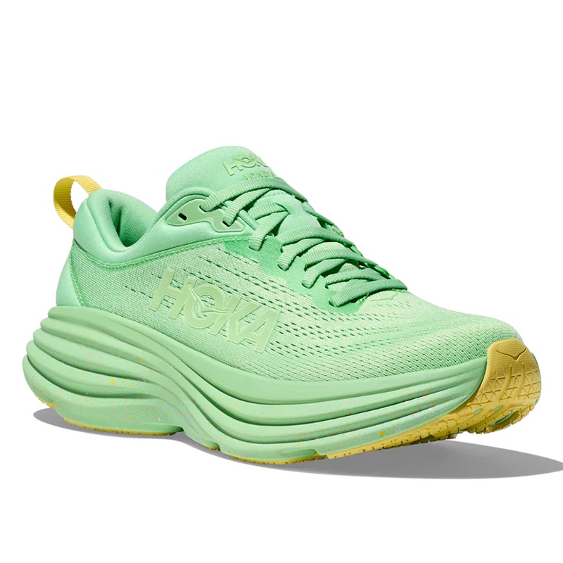 Jual Sepatu Lari Hoka One One Bondi 8 Lime Glow Original Hke1123202Lm - hoopspoint.com