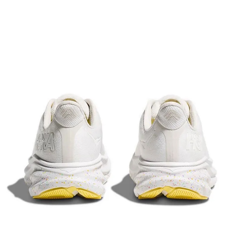 Jual Sepatu Lari Hoka One One Clifton 9 White Lemonade Original Hke1127895Wt - hoopspoint.com