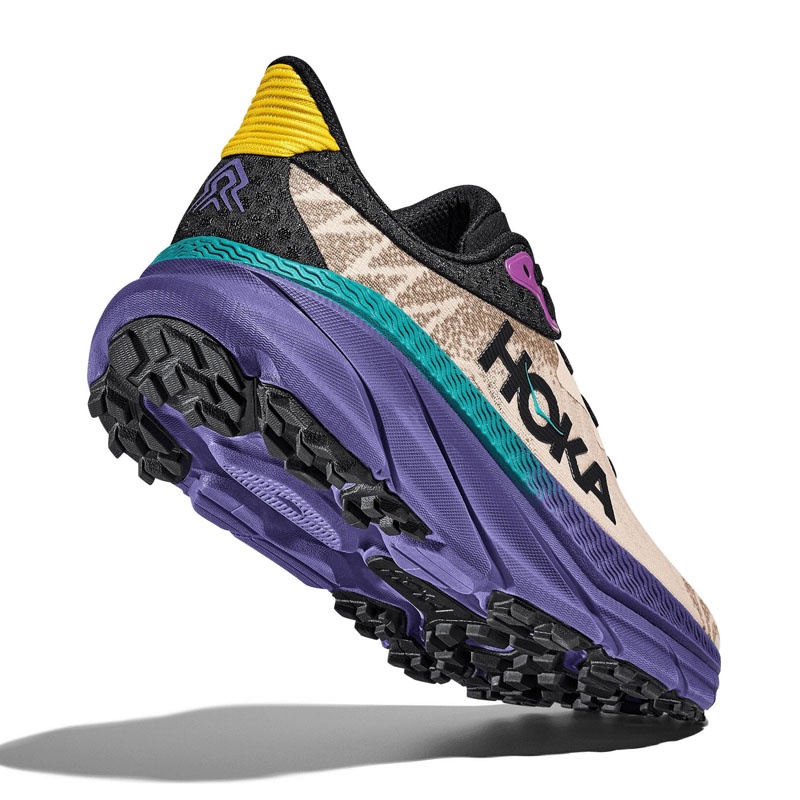 Jual Sepatu Trail Hoka One One Challenger Atr 7 Oatmeal - Mountain Iris Original Hke1134497No - hoopspoint.com