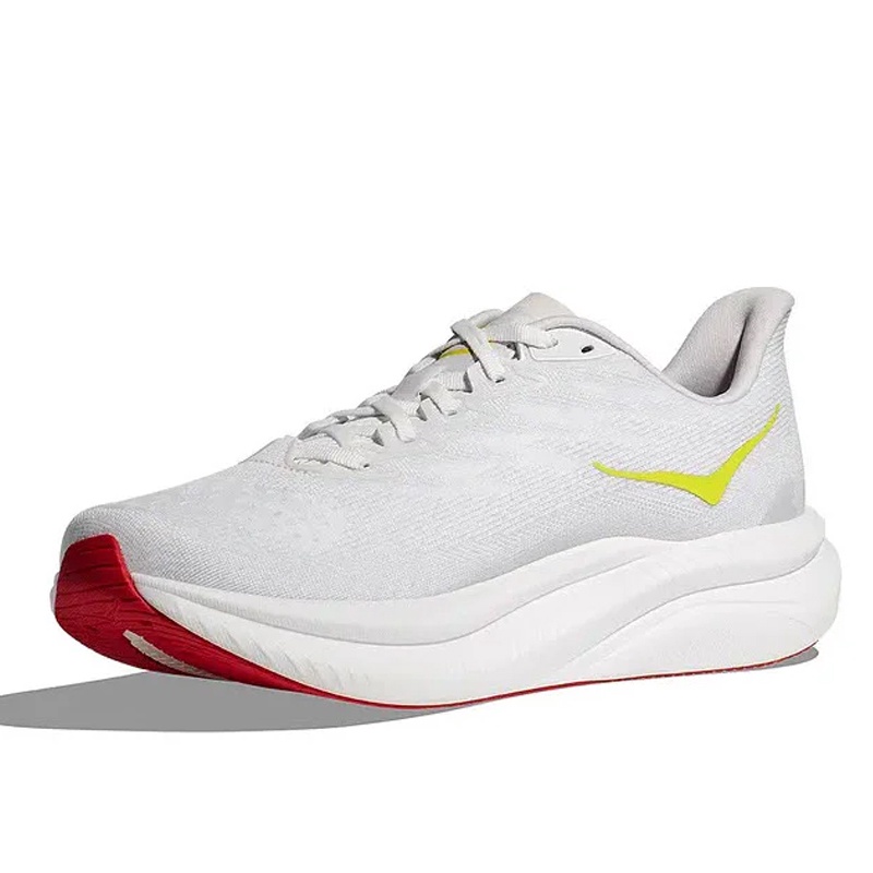 Jual Sepatu Lari Hoka One One Mach 6 White Original Hke1147790Wn - www.hoopspoint.com