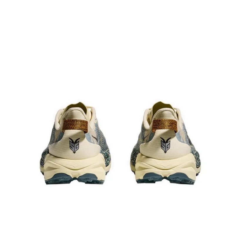 Jual Sepatu Trail Hoka One One Speedgoat 6 Pampas Grass-Faded Navy Original Hke1147791Pf - hoopspoint.com