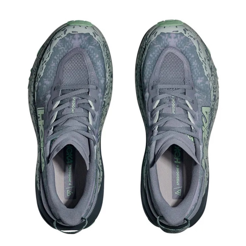 Jual Sepatu Trail Wanita Hoka One One Wmns Speedgoat 6 Moonlight - Thunder Cloud Original Hke1147811Gn - hoopspoint.com
