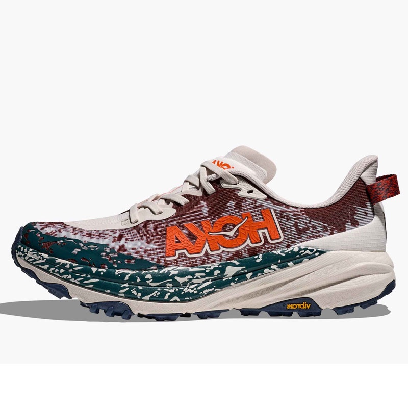 Beli Sepatu Trail Hoka One One Speedgoat 6 Wide Putty - Blue Twilight Original Hke1147830Yp