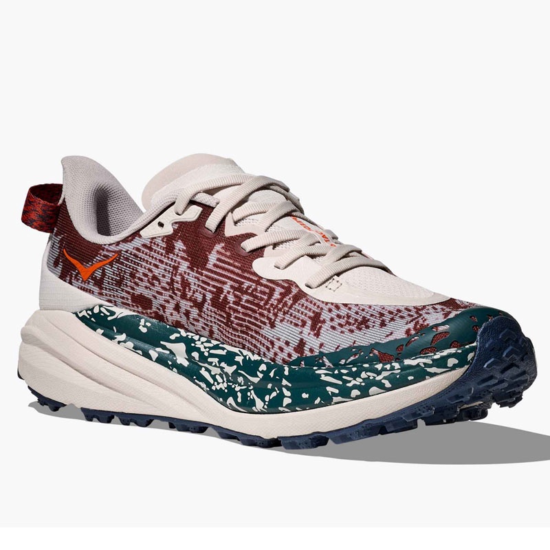 Jual Sepatu Trail Hoka One One Speedgoat 6 Wide Putty - Blue Twilight Original Hke1147830Yp - hoopspoint.com