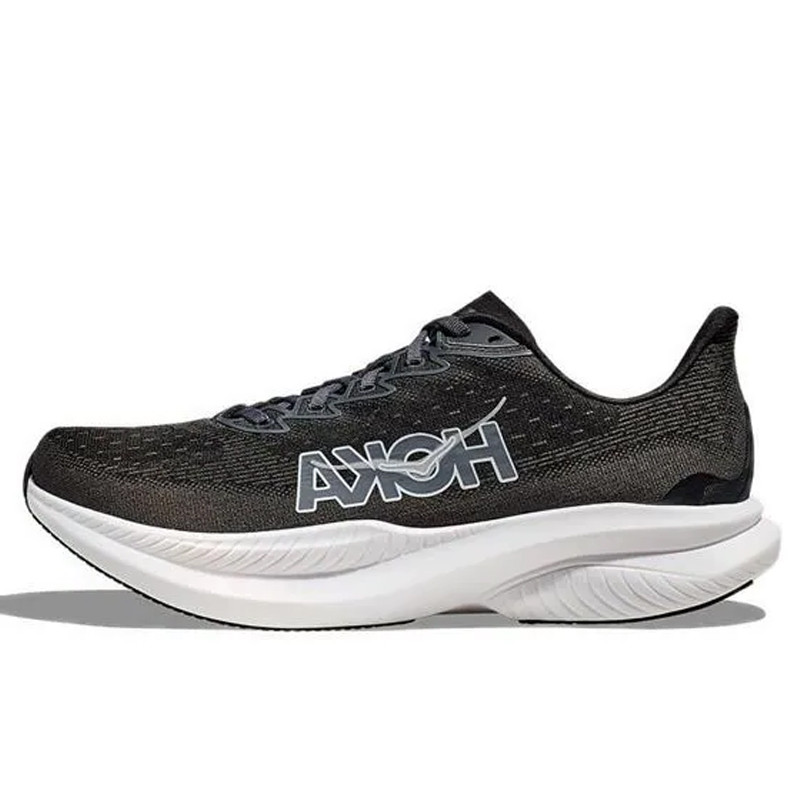 Jual Sepatu Lari Hoka One One Mach 6 Wide Black White Original Hke1147833Bw - hoopspoint.com