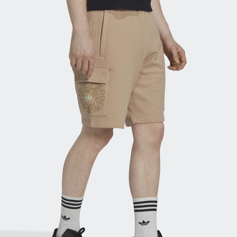 Jual Celana Sneakers Adidas Graphic Ozworld Cargo Shorts Beige Original Hl9256 - hoopspoint.com