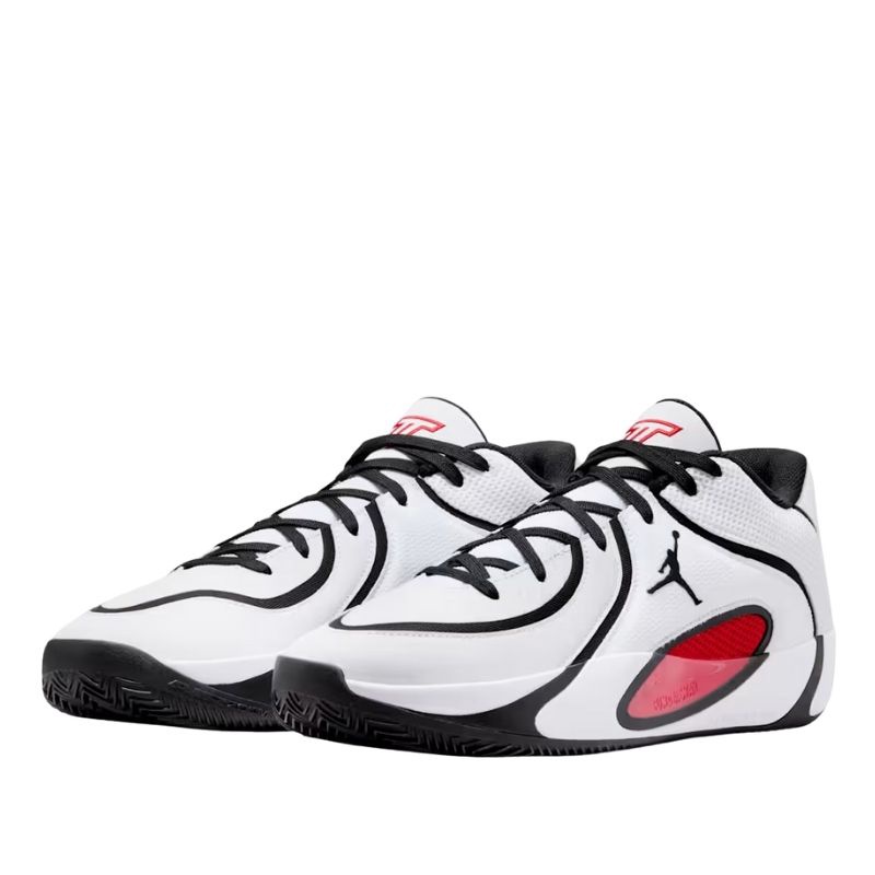 Jual Sepatu Basket Air Jordan Tatum 4 White University Red Original Hq4613-101 - hoopspoint.com
