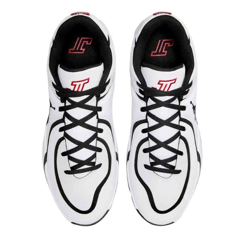 Jual Sepatu Basket Air Jordan Tatum 4 White University Red Original Hq4613-101 - hoopspoint.com