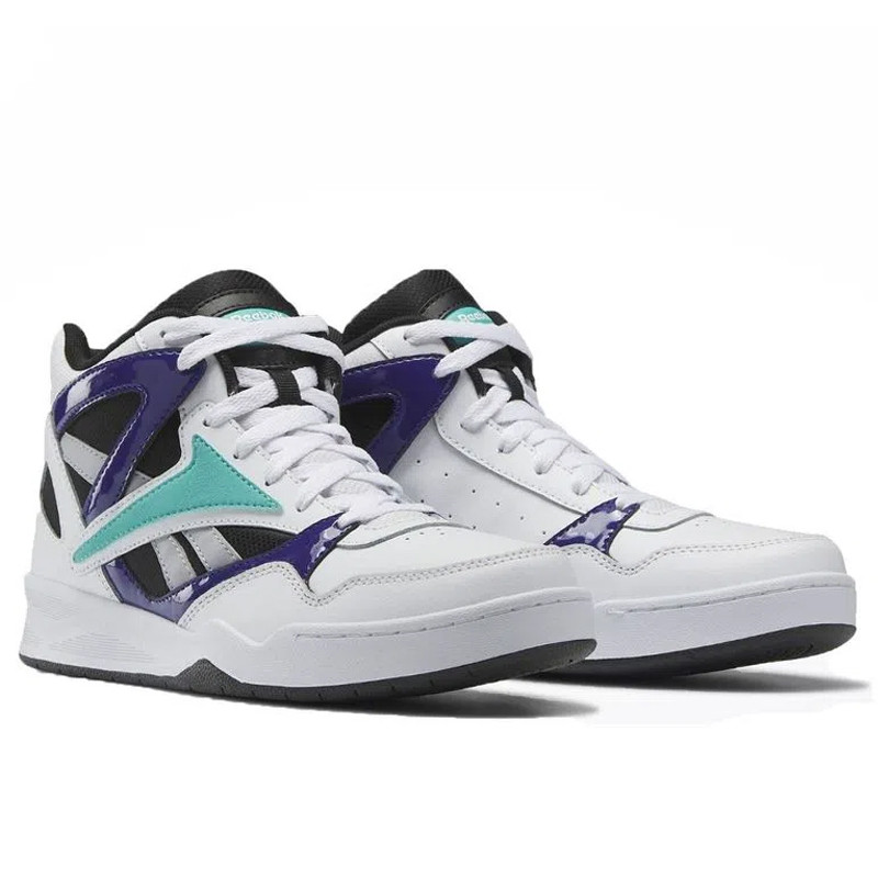 Jual Sepatu Sneakers Reebok Royal Bb4500 Hi 2 White Teal Original Hr0526 - hoopspoint.com