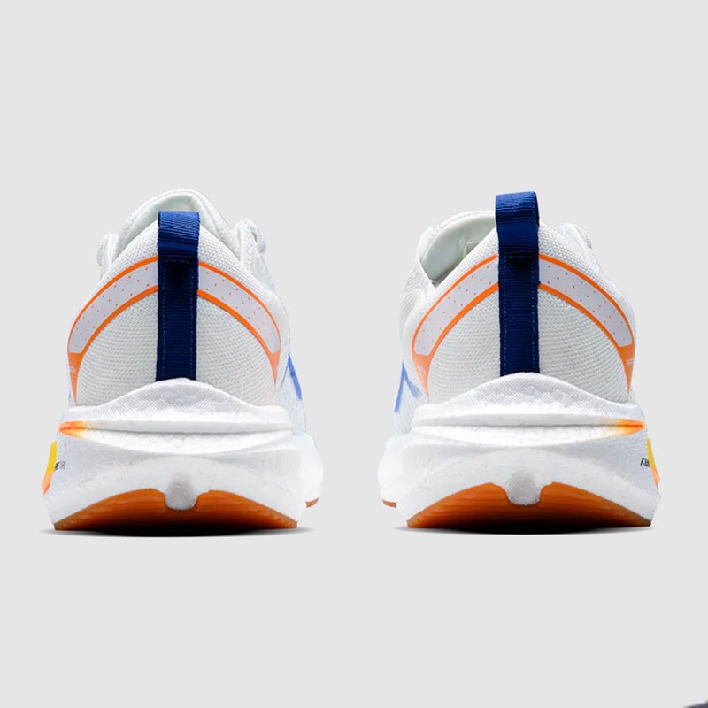 Jual Sepatu Lari Hundred Jakarta V1 White-Blue-Orange Original Hrfs-4M143-3 - hoopspoint.com