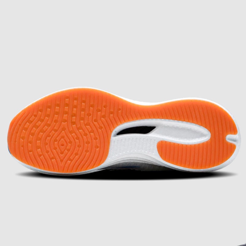 Jual Sepatu Lari Hundred Jakarta V1 White-Blue-Orange Original Hrfs-4M143-3 - hoopspoint.com