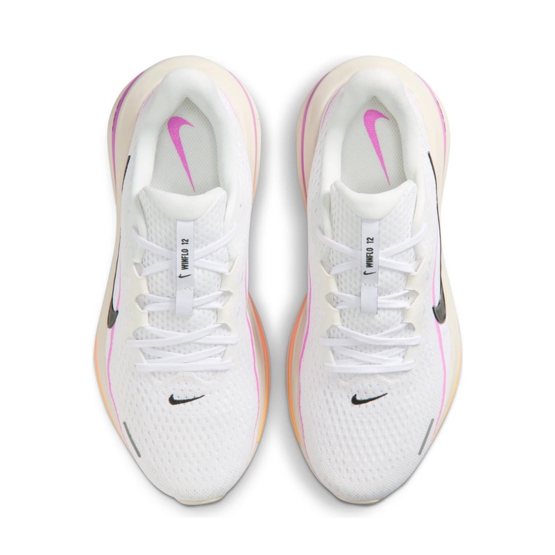 Jual Sepatu Lari Wanita Nike Wmns Air Winflo 12 White - Black - Light Magenta Original Hv9273-104 - hoopspoint.com
