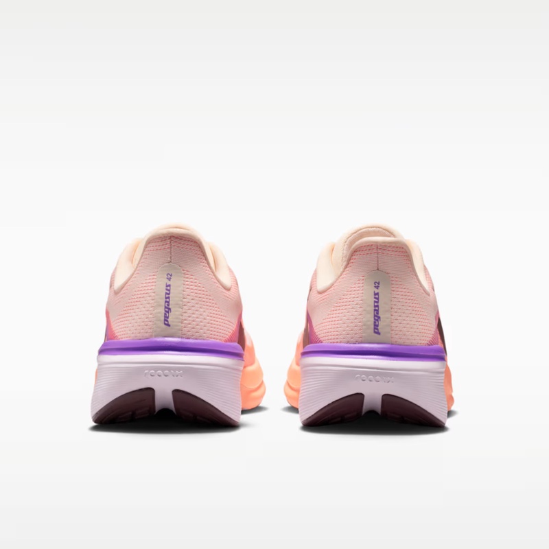 Jual Sepatu Lari Wanita Nike Wmns Pegasus 42 Chalk - Orange Pulse - Bright Violet - Tattoo Original Ib1881-113 - hoopspoint.com