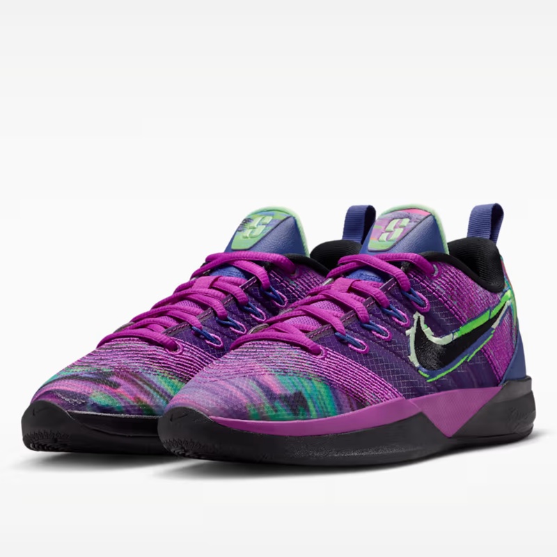 Jual Sepatu Basket Anak Nike Sabrina 3 King Of The Court Gs Vivid Purple - Deep Night - Vapour Green - Black Original Ib3090-500 - hoopspoint.com