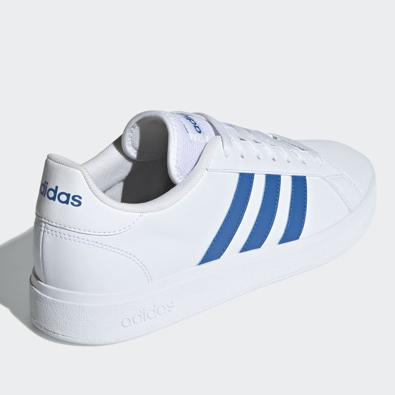 Jual Sepatu Sneakers Adidas Grand Court Base 2.0 White Blue Original Id3022 - hoopspoint.com